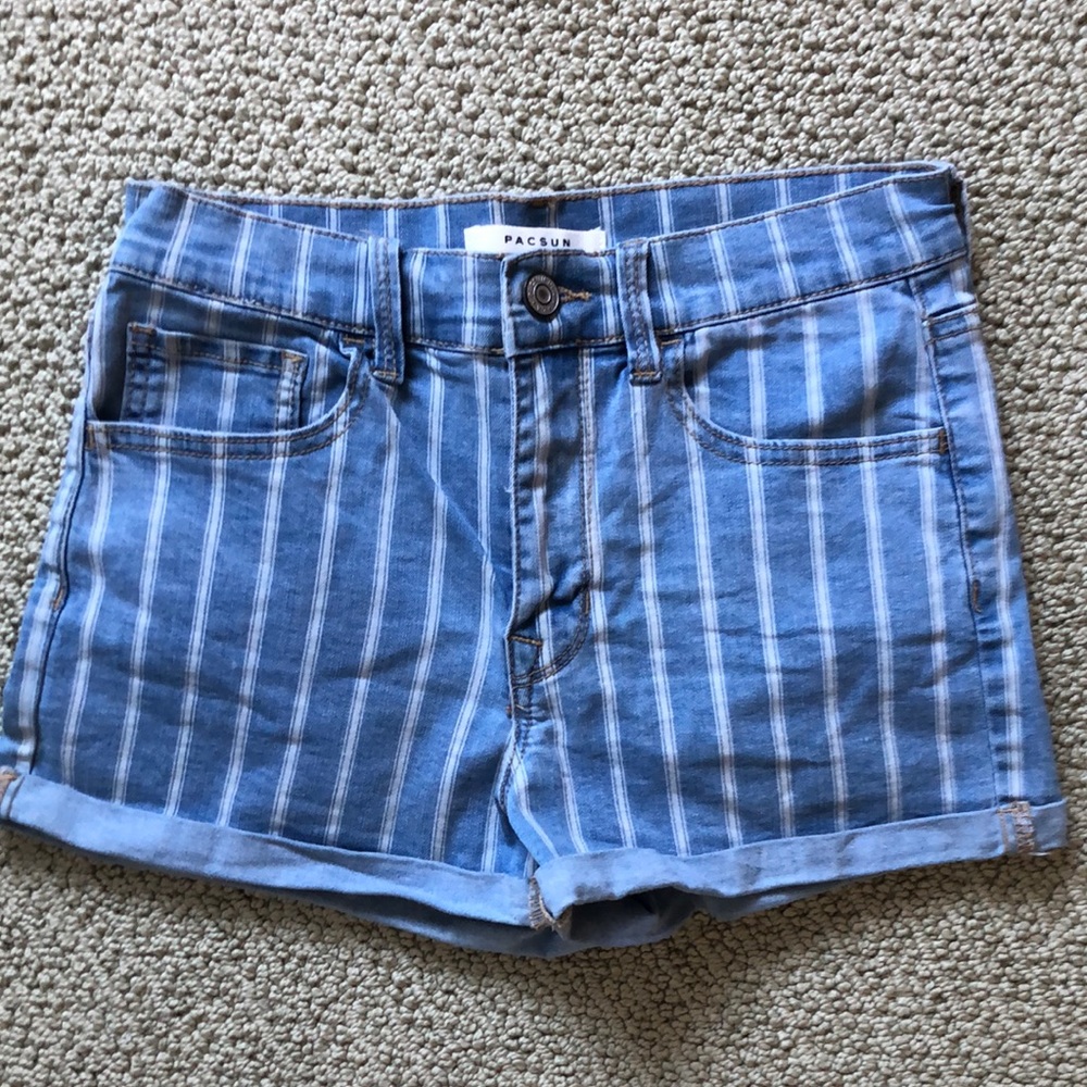 PacSun denim shorts